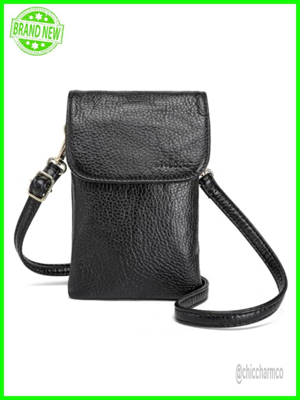 Small Crossbody Bag Faux Leather Phone Purse Adjustable Strap Women